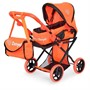 Коляска для куклы 8450-1125 Трансформер Buggy Boom оранжевый Infinia - фото 62780414