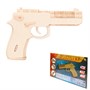 Деревянный Конструктор 2 BIG Пистолет СМ-1019-А4 - фото 62781478