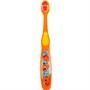 Зубная щетка фигурная для детей Три Кота оранжевая MASTER DENT 95635-TC - фото 62782853