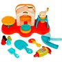 Набор для творчества Тесто для лепки и формочками веселый пекарь, 33 см МУЛЬТИ АРТ PDSET-MAPECHPIZZA - фото 62783054