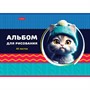 Альбом для рисования 40 л. А4 ЛапУшки в шапочках 40А4В Hatber - фото 62783084