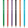 Карандаш ч/г "Rainbow" HB,  круглый, заточен., ассорти 320769 Berlingo - фото 62783533
