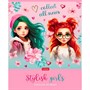 Тетрадь 48 л. клетка Stylish Girls 48Т5мтлВ1 Hatber - фото 62784338