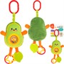 Игрушка развивающая 940027 Подвеска-погремушка Авокадо Жирафики - фото 62784677