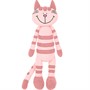 Кот Полосатик Розовый 33 см MT-MRT06202301-33 - фото 62786256