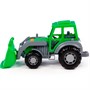 Трактор Мастер погрузчик серо-зелёный 24422 П-Е /12/. - фото 62786704