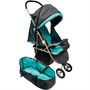 Коляска для куклы трансформер графит/м.волна КР-250 - фото 62788443