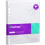 Папка вкладыш с перфорацией Berlingo, "Mirror", А4, 30мкм,, глянцевая 375523 - фото 62790926