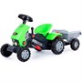 Каталка трактор с педалями Turbo-2 с полуприцепом (зеленая) 52742 П-Е /1/ - фото 62791740