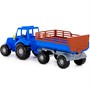 Трактор Алтай с прицепом № 2 синий в сеточке 84767 П-Е /4/ - фото 62791818