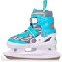 Коньки раздвиж Dvizhok р.M: 34-37 голубые 1141V-550 - фото 62792409