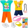 Одежда для куклы Miss Kapriz YS662-5 Гардероб для пары в пак. - фото 62793097