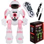 Робот на радиоуправлении BG1538 русская озвучка розовый в кор. - фото 62794322
