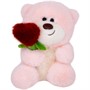 Мишка 24 см с сердечком FG241101080N-3 цвет в ассортименте - фото 62795350