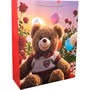Пакет 31*12*40 см Мишка 141V-999 - фото 62796117
