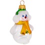 Елочное украшение Зимний снеговик h-8,5 см ФУ-777 - фото 62798739