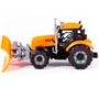 Трактор "Прогресс" с лопатой-отвалом инерционный оранжевый в коробке 91765 П-Е /8/ - фото 62799802