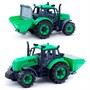 Трактор Прогресс сельскохозяйственный инерционный зелёный в лотке 94179 - фото 62799820