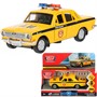 Модель 2401-12SLPOL-YE ГАЗ-2401 Волга Полиция желтый Технопарк в коробке - фото 62800316