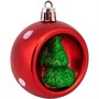 Елочный набор Шары красный с елочкой 3шт. в кор. FG240519083Q - фото 62800596