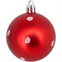 Елочный набор Шары красный с елочкой 3шт. в кор. FG240519083Q - фото 62800597