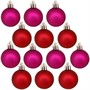 Елочный набор Шары бордо 4-5-6 см 23шт. в кор. E-48606YR - фото 62800611