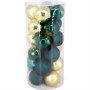 Ел.набор Шары зеленый, золотой 24 шт 5см FG250327347C - фото 62800859
