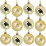 Ел.набор Шары зеленый, золотой 24 шт 5см FG250327347C - фото 62800861
