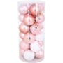 Ел.набор Шары розово-белый 24 шт 5см FG250327348C - фото 62800864