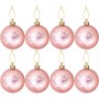 Ел.набор Шары розово-белый 24 шт 5см FG250327348C - фото 62800867