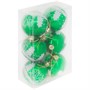 Ел.набор Шары зеленый 6см 6 шт FG250327431C-2 - фото 62800874