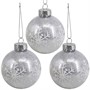 Ел.набор Шары серебро 8см 9 шт FG250327380C - фото 62800890