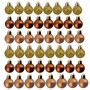 Ел.набор Шары золотой, коричневый 58 шт 3-6см FG250327575C - фото 62800907