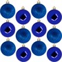 Ел.набор Шары синий 6см 24 шт FG250327571C-2 - фото 62800912