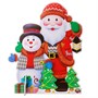 ФОТОЗОНА Дед Мороз и Снеговик 85 см FG240519001R - фото 62801373