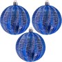 Елочный набор Шары синий 8см, 9шт FG240519133Q - фото 62801396