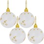 Ел.набор Шары бело-золотой 6см 16 шт FG250327383C - фото 62801575