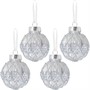 Ел.набор Шары серебро 6см 16 шт FG250327384C - фото 62801581