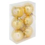 Ел.набор Шары золото 6см 6 шт FG250327432C-2 - фото 62801584