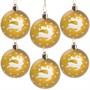 Ел.набор Шары золото 6см 6 шт FG250327432C-2 - фото 62801585