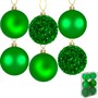 Ел.набор Шары зеленый 6см 6 шт FG250327389C-2 - фото 62801600