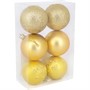 Ел.набор Шары золотой 6см 6 шт FG250327494C - фото 62801620