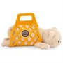 Кот Барсик в сумке бежевый 56 см B1003/56 - фото 62801725