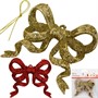 Ел.укр. Бант 2шт в наб золотой и красный FG250327520C - фото 62801815