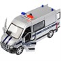 Модель MASTER-14SLPOL-SR RENAULT Master ПОЛИЦИЯ 14 см, двер,серебрист Технопарк в коробке - фото 62802025