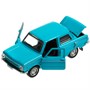 Модель ZAZ968A-12-BU ЗАЗ-968а Запорожец дл 12 см, дверь голубой Технопарк  в коробке - фото 62802104