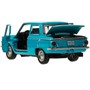 Модель ZAZ968A-12-BU ЗАЗ-968а Запорожец дл 12 см, дверь голубой Технопарк  в коробке - фото 62802106