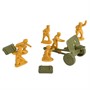 Набор солдатиков Артиллеристы (Для масштабных моделей) С-197-Ф - фото 62802545