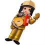 Деревянный Конструктор на липучках: Профессия Пожарный ОА-00000429 /Арбо/ - фото 62803125