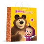 Пакет Чудо праздник глянцевый Маша и Медведь xl PXL-127509-MB - фото 62807871